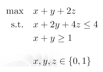 A simple MIP